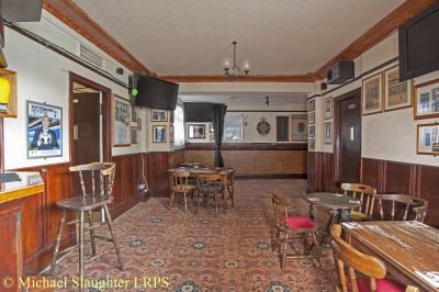 Rear of Saloon Bar.  by Michael Slaughter. Published on 